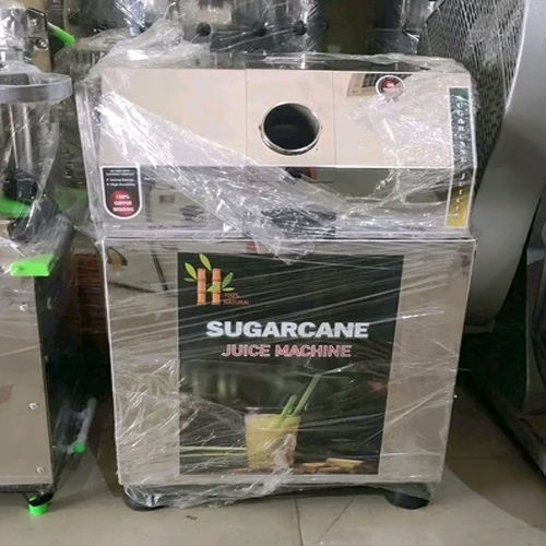 Automatic Sugarcane Juice Machine - Color: Silver