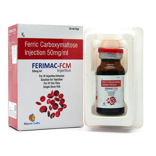 Ferric Carboxymaltose 50Mg /Ml - Drug Type: Injection