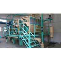 Semi Automatic Besan Plant - Color: Green