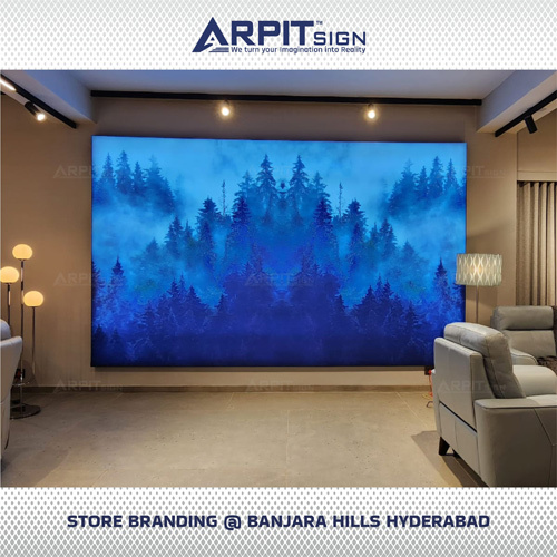 Customized  Fabric Light Box
