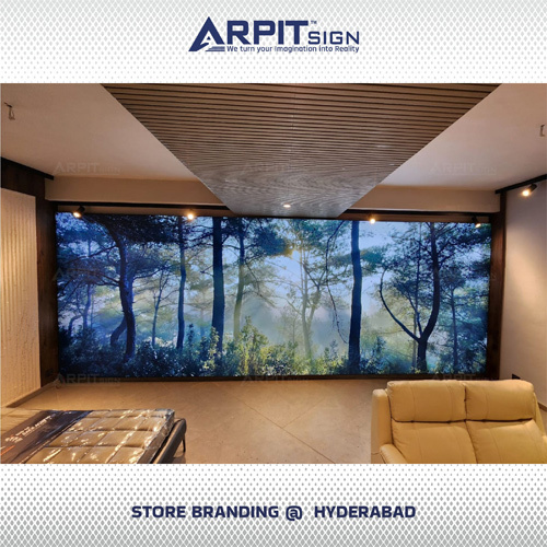 Customized  Fabric Light Box