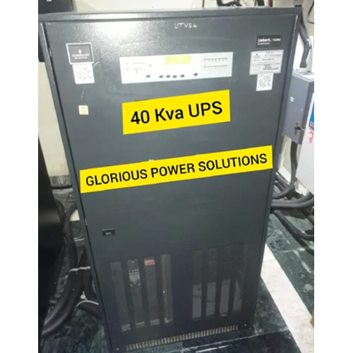 Used Emerson 40 Kva Three Phase Online UPS