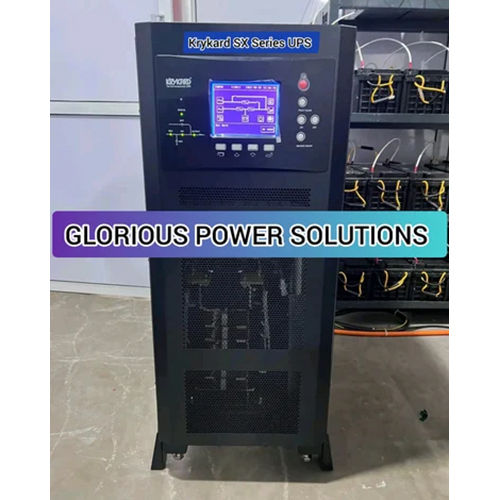 120 Kva Sx Series Krykard Industrial Ups Systems - Color: Black