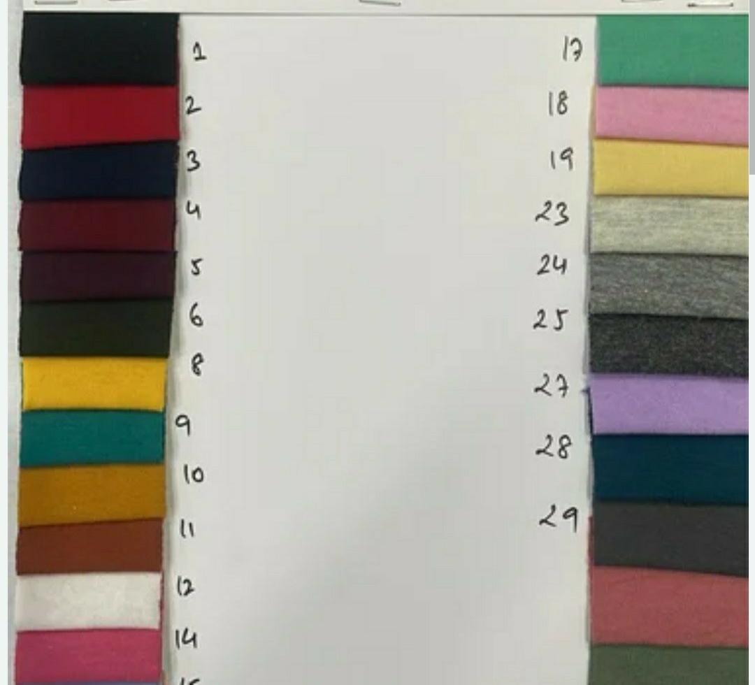 Poly Cotton Knitted Fabrics - Color: Multicolour