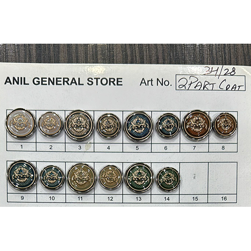 Mens Coat Button