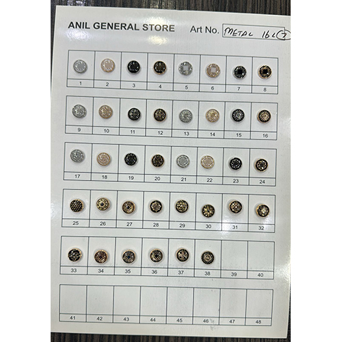 Kurta Metal Button