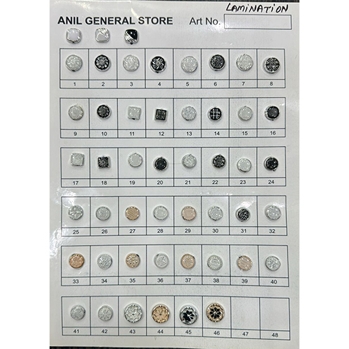 Lamination Kurta Button