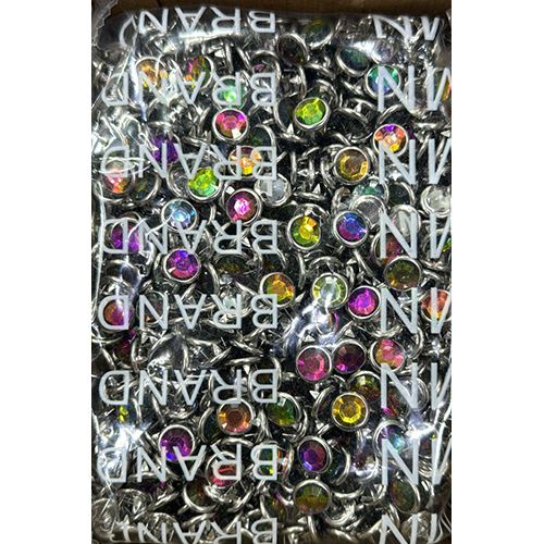 Rainbow 4 Part Pearl Snap Fasteners