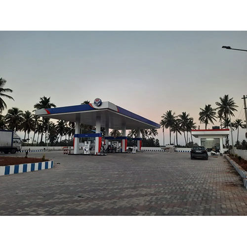 Hpcl Petrol Pump Canopy - Pattern: Plain at Best Price in Dharwad ...