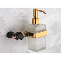 Pc-006 Dispenser With Brass Pump - Color: Golden