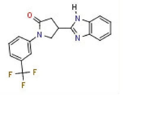 4-(1H-Benzimidazol-2-yl)-1-[3-(trifluoromethyl)phenyl] pyrrolidin-2-one