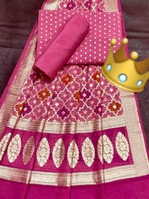 Pure Mercerised Banarasi Suit