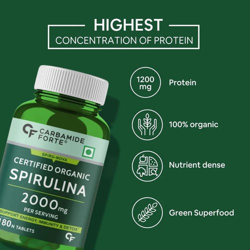 Spirulina Tablets - Age Group: For Adults