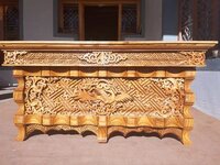 Wooden Dragon Table