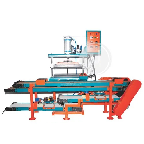 Semi Cooked Double Chapati Making Machine - Mild Steel, 200-250 Volt Electric Heating System | High Efficiency, Automatic Operation for Commercial Use
