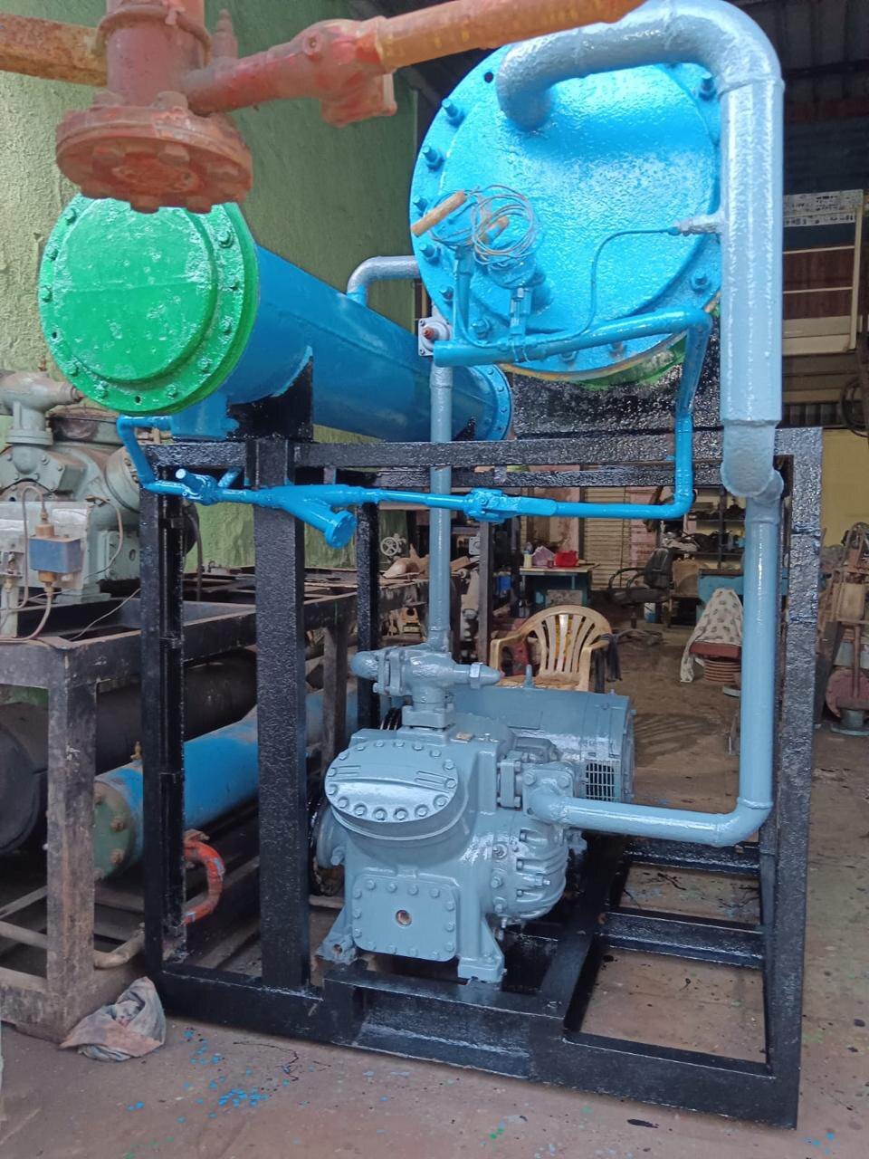 Chilling Plant - 40 Tr Refrigerating Capacity, 220v Volt Usage , New Quality Material For Laboratories