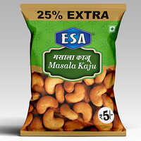 Masala Kaju - Hard Texture | Zero Fat High Quality Ingredients Salty Taste 12 Months Shelf Life for Guilt-Free Snacking