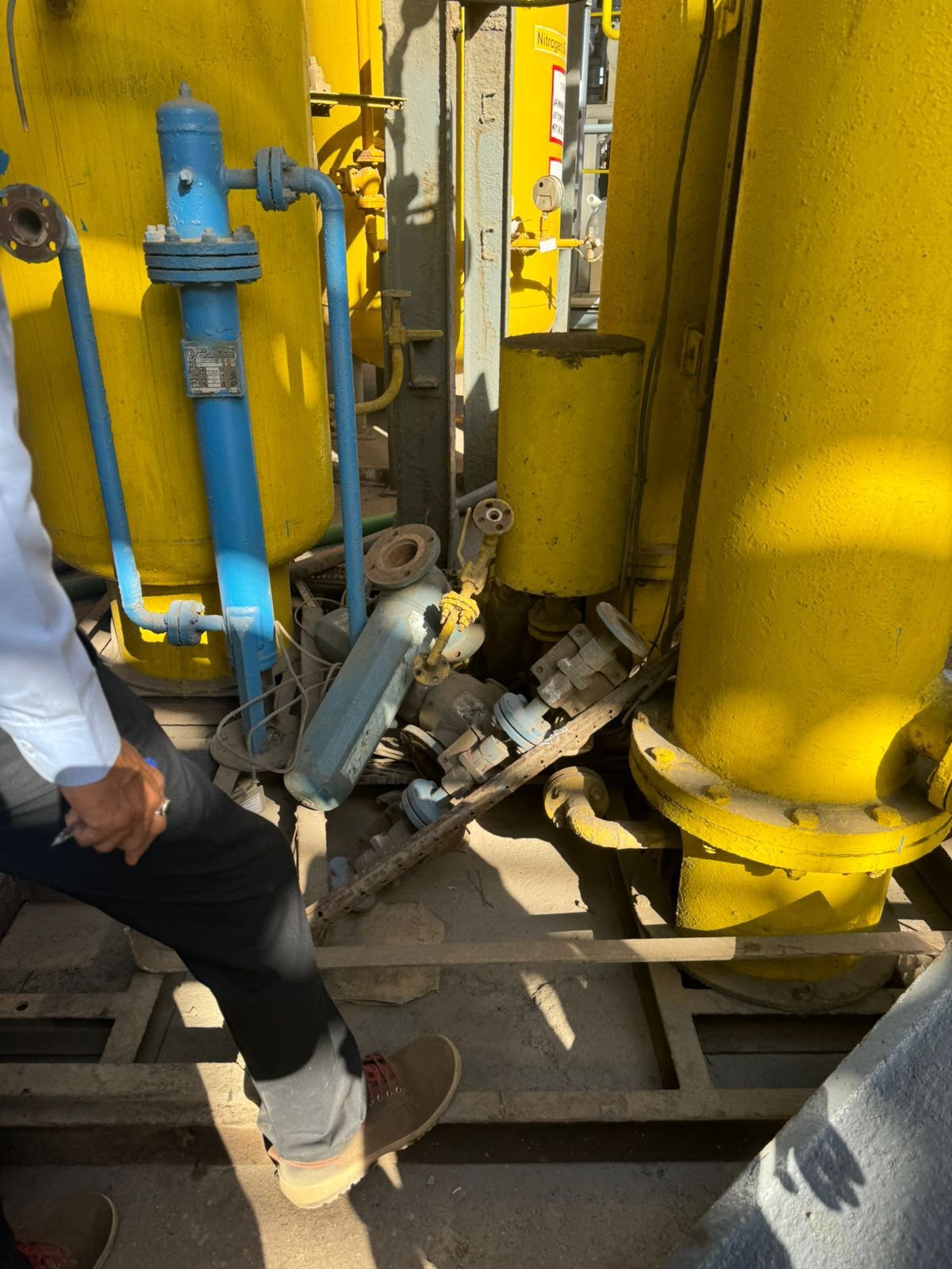 Nitrogen Plant - Mild Steel, 50nmâ³/hr, 220 Volt | Automatic, Plc Control, Computerized Control System, Energy-efficient Production