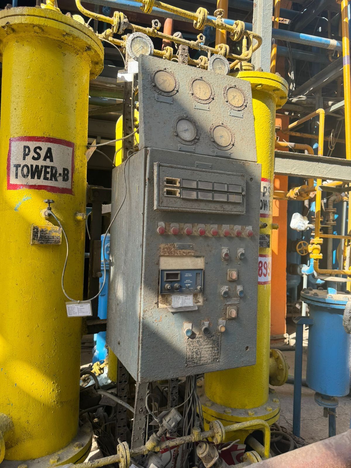 Nitrogen Plant - Mild Steel, 50nmâ³/hr, 220 Volt | Automatic, Plc Control, Computerized Control System, Energy-efficient Production