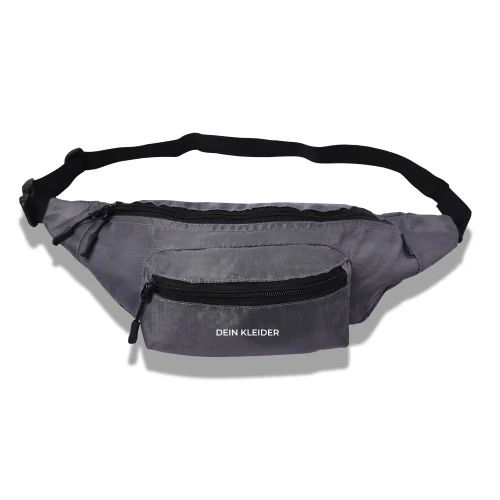 Box Pocket Waist Bag - Color: Grey