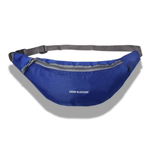 Sports Waist Pack Box Pocket Blue