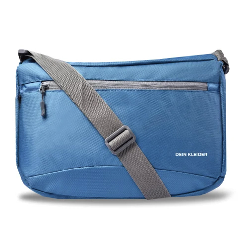 Cross Body Messenger Sling Bag Aqua