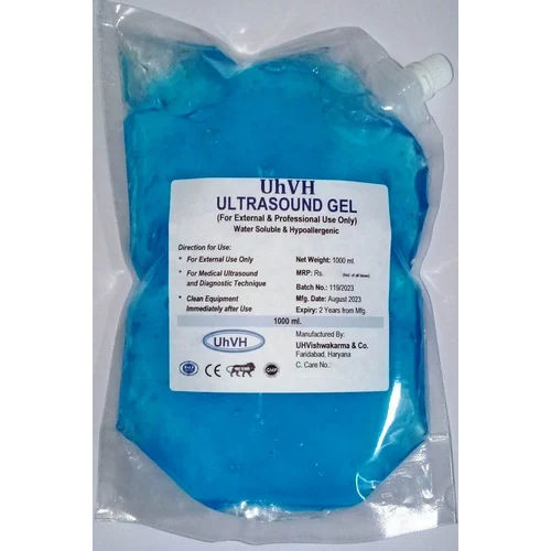 100Ml Uhvh Ultrasound Gel - Color: White