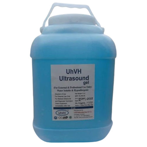 5 Ltr Uhvh Ultrasound Gel - Pack Size: 5litr