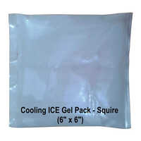 Uhvh Cooling Ice Gel Pack - 250 Grams, 6"x6" Manual Operated Ice Gel Pack For Storage Of Cold Products, Travel-friendly Design