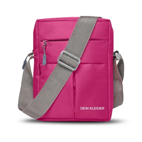 Cross Body Sling Bag Pink - Design: Plain