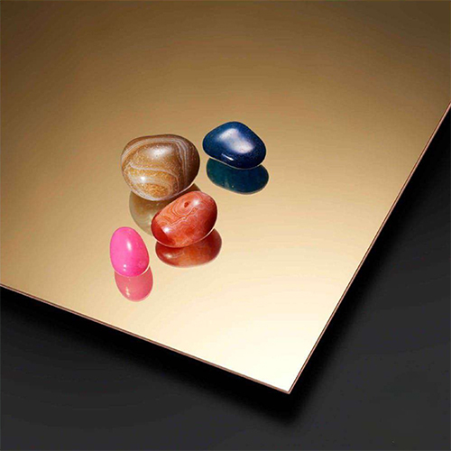 Acrylic Gold Mirror - Color: Golden