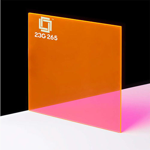 23G265 Acrylic Sheets - Color: Orange