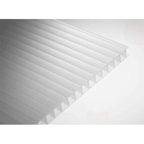 Multiwall Opal White Polycarbonate Sheets - Size: 12X4 Feet