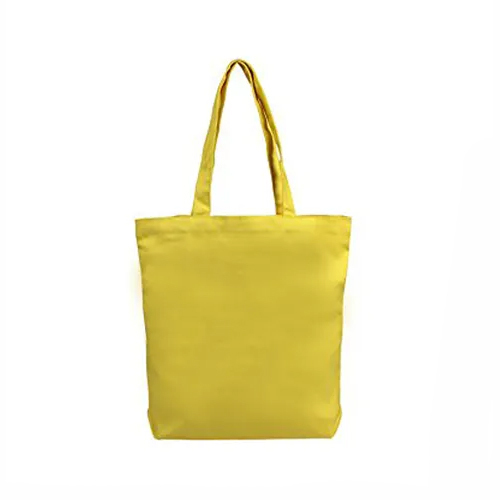 Yellow Cotton Canvas Bag