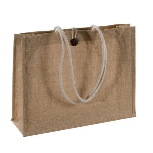 Jute Shopping Rectangular Bags