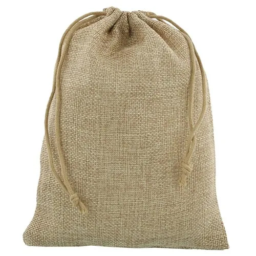 Jute Drawstring Bag