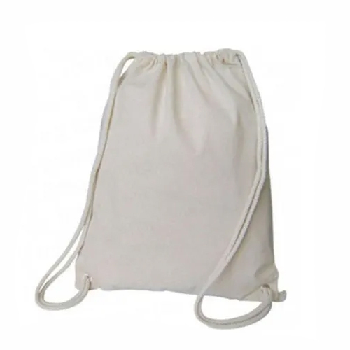 30x40 cm Cotton Drawstring Backpack Bag