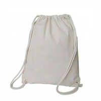 30x40 cm Cotton Drawstring Backpack Bag