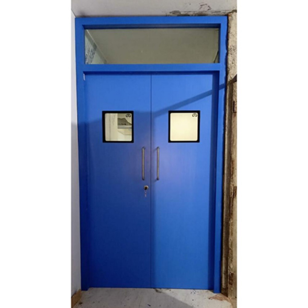 Cleanroom Door - Color: Blue