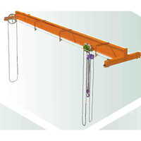Manually Operated Crane - Color: Yellow