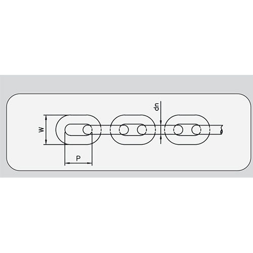 Grade 80 T8 Non Calibrated Chain