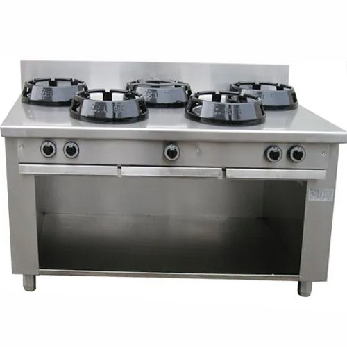 Five Burner Chinese Range