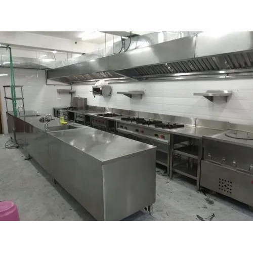 Polished Kitchen Equipment - Material: Stainless Steel