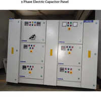 3 Phase Electric Capacitor Panel - Frequency: 50 Hertz (hz)