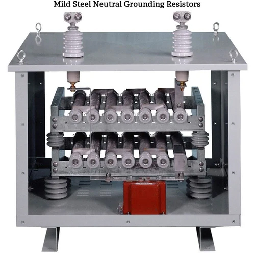 Mild Steel Neutral Grounding Resistors - 250 Kilograms, 420 Volt Rated Voltage, White Color | 1-Year Warranty, Ideal for Ground Fault Current Limitation