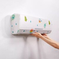 Dust Proof Ac Cover - Peva Material, 3x2x0.05 Cm | Washable, Wear-resistant, Reusable, Foldable, Waterproof Protection For Indoor Air Conditioners