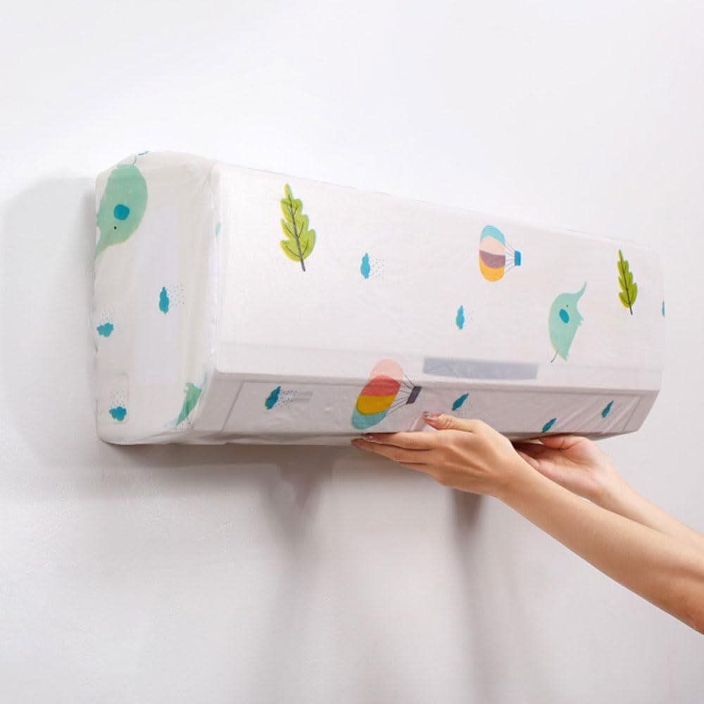 Dust Proof Ac Cover - Peva Material, 3x2x0.05 Cm | Washable, Wear-resistant, Reusable, Foldable, Waterproof Protection For Indoor Air Conditioners