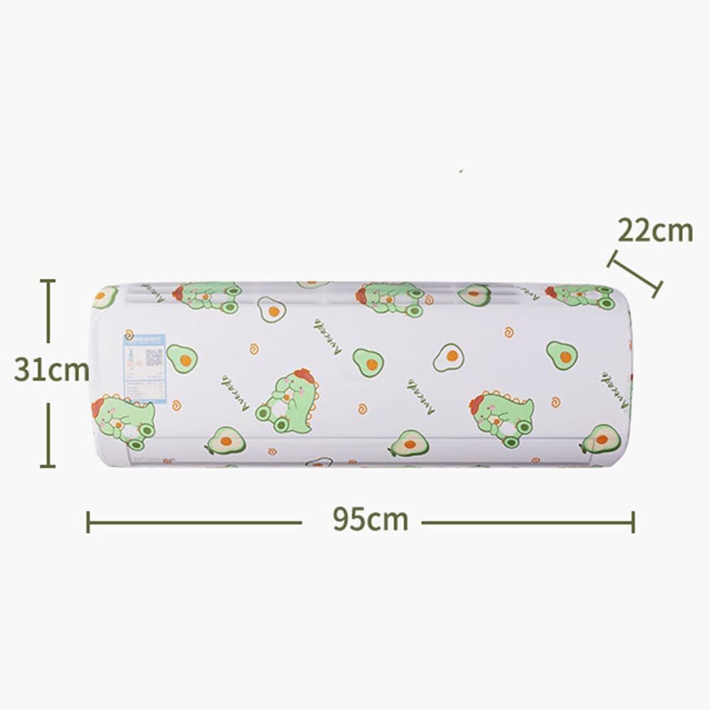 Dust Proof Ac Cover - Peva Material, 3x2x0.05 Cm | Washable, Wear-resistant, Reusable, Foldable, Waterproof Protection For Indoor Air Conditioners