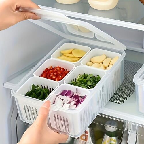 6 Grid Fridge Storage Box