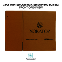 3 Ply Printed Corrugated E-Commerce Shipping Box Small